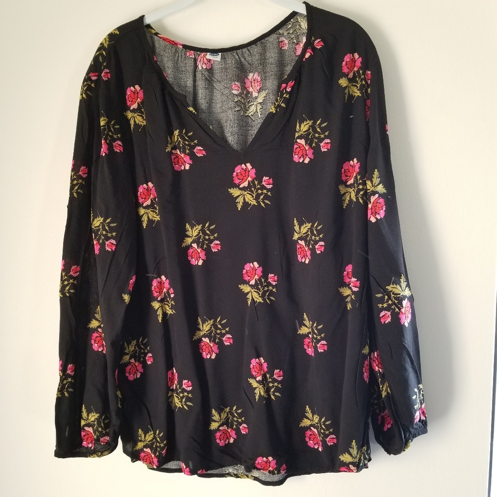 Floral Top - Old Navy XL NWOT